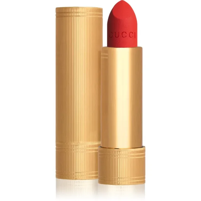 Gucci Gucci Beauty Rouge à Lèvres Matte Lipstick matná rtěnka odstín 302 Agatha Orange 3.5 g