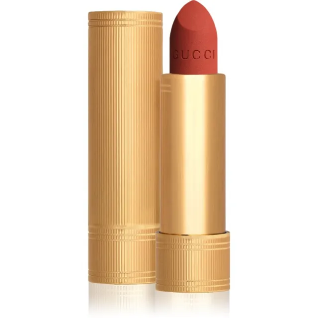 Gucci Gucci Beauty Rouge à Lèvres Matte Lipstick matná rtěnka odstín 312 Frances Fire 3.5 g