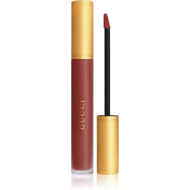 Gucci Gucci Beauty Rouge à Lèvres Matte Lipstick matná tekutá rtěnka odstín 521 Nellie Cherry 6.5 ml