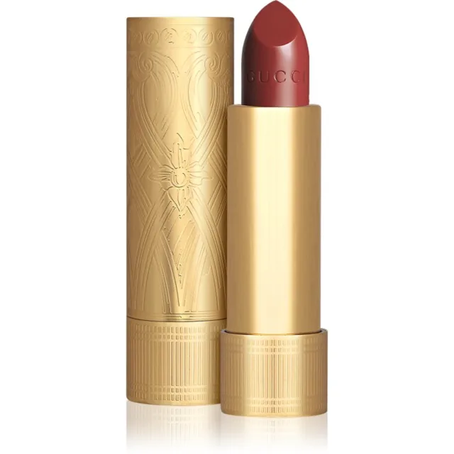 Gucci Gucci Beauty Rouge à Lèvres Satin Lipstick saténová rtěnka odstín 203 Mildred Rosewood 3.5 g