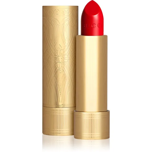 Gucci Gucci Beauty Rouge à Lèvres Satin Lipstick saténová rtěnka odstín 500 Odalie Red 3.5 g
