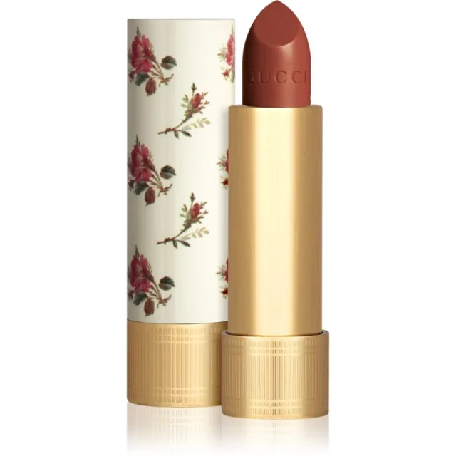 Gucci Gucci Beauty Rouge à Lèvres Voile lesklá rtěnka odstín 203 Mildred Rosewood 3.5 g