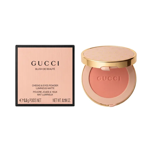 Gucci Luminous Matte Beauty Blush - Bright Coral 04-poškozená krabička
