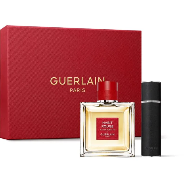 GUERLAIN Habit Rouge dárková sada limitovaná edice pro muže 1 ks