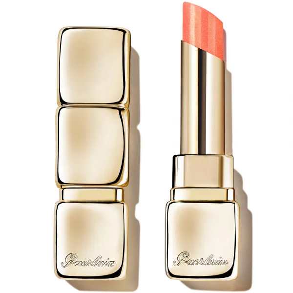 Guerlain KissKiss Bee Glow  medový balzám na rty s 98% složek přírodního původu - 389 PEARLY PEACH 3,2 g