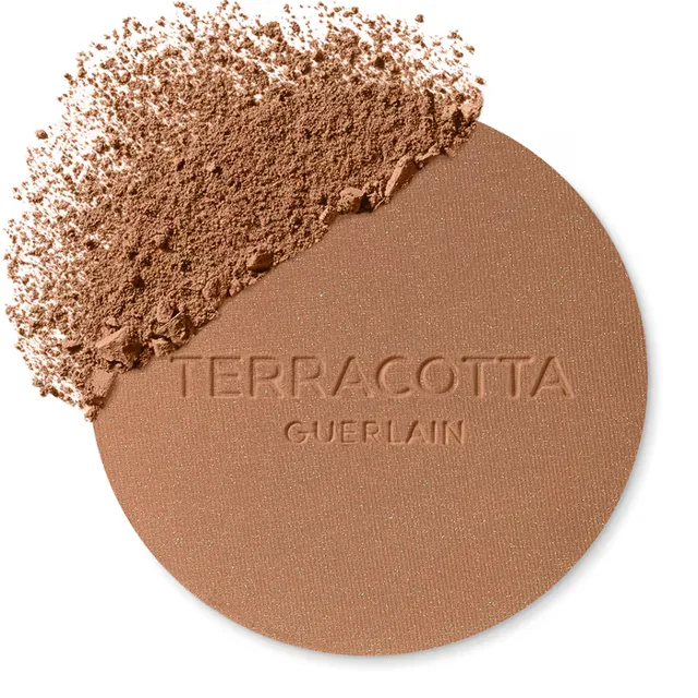 Guerlain Náhradní náplň do bronzujícího pudru Terracotta (Bronzing Powder Refill) 8,5 g 05 Foncé Doré