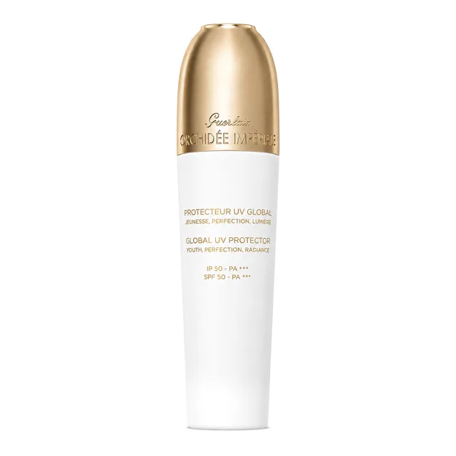 Guerlain Ochranný rozjasňující pleťový fluid Orchidée Impériale (Global UV Protector) 30 ml