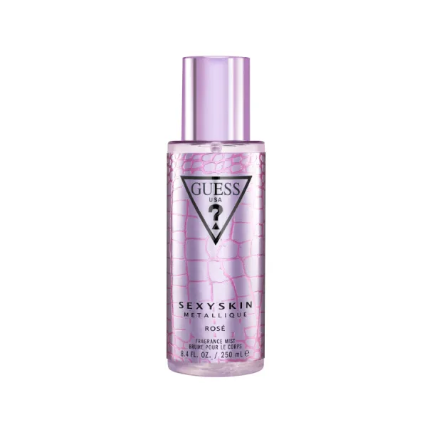 Guess Sexy Skin Metallique  parfémová tělová mlha - Rosé 250 ml