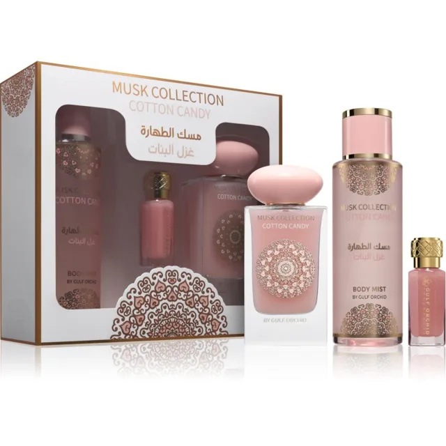Gulf Orchid Musk Collection Cotton Candy dárková sada unisex