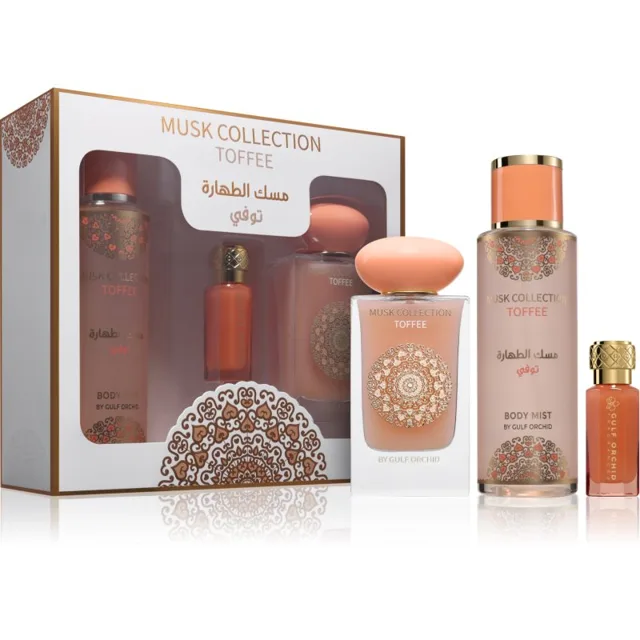 Gulf Orchid Musk Collection Toffee Musk dárková sada unisex