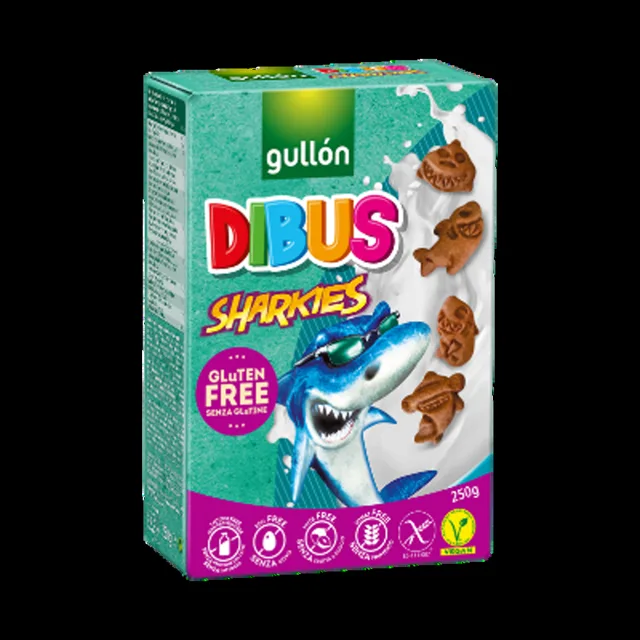 GULLÓN Sharkies sušenky bez lepku 250 g