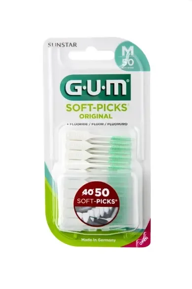 GUM Soft Picks mezizub.kartáček gumový Medium 50 ks