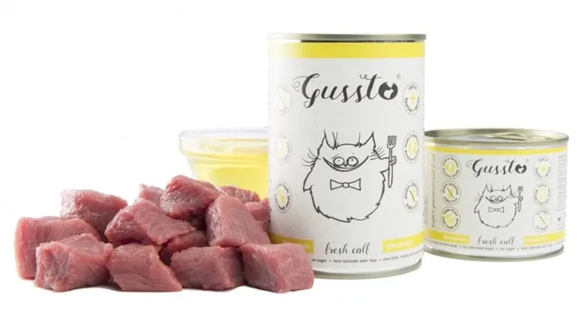 GUSSTO Cat Fresh Calf 400g