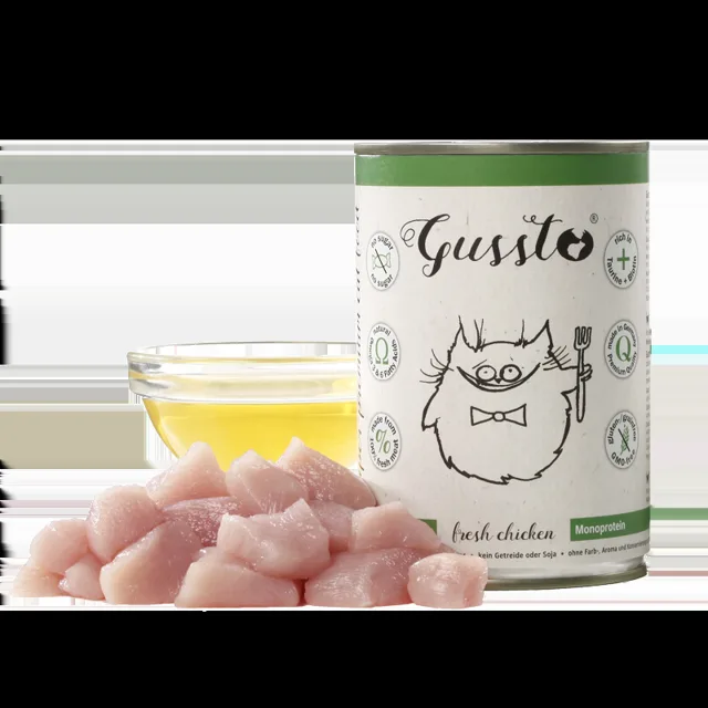 GUSSTO Cat Fresh Chicken 400g
