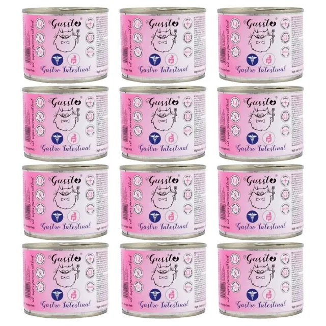 GUSSTO Vet Gastro Intestinal 12 x 200g