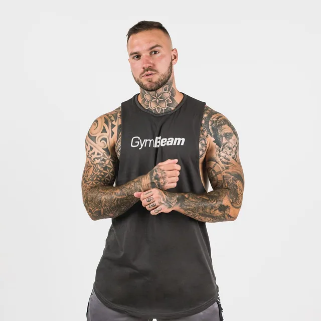 Gym Beam Tílko Cut Off Grey