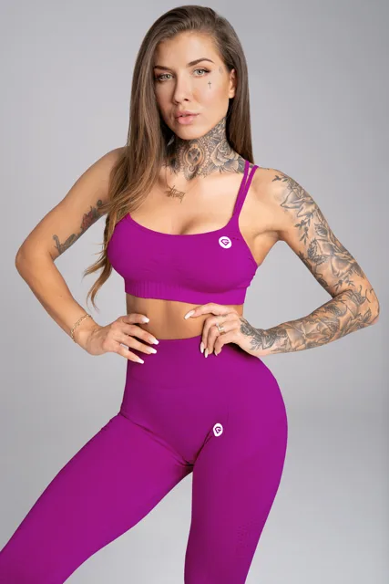 Gym Glamour Podprsenka bezešvá Combat Flash, XS, flash