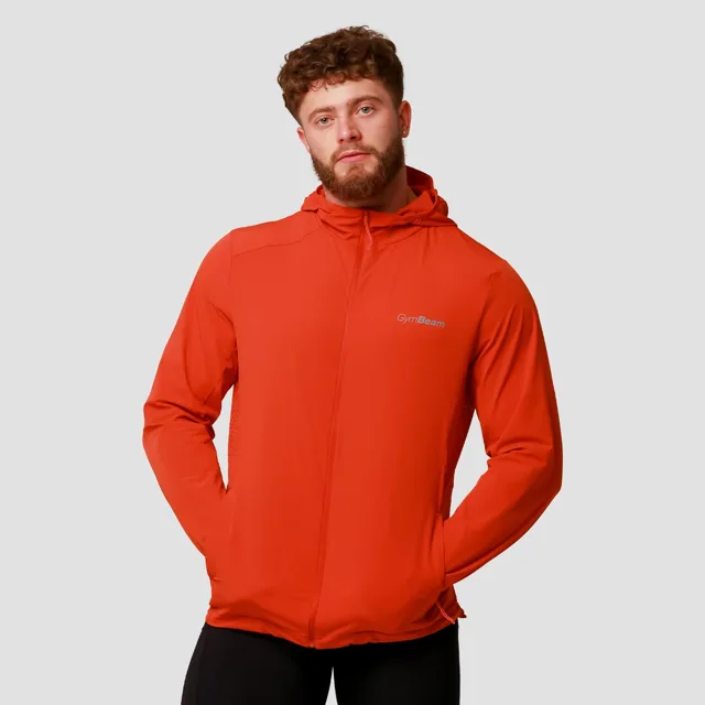 GymBeam Běžecká bunda Pulse Orange