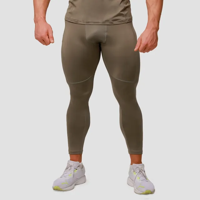 GymBeam Běžecké legíny Pulse Vetiver