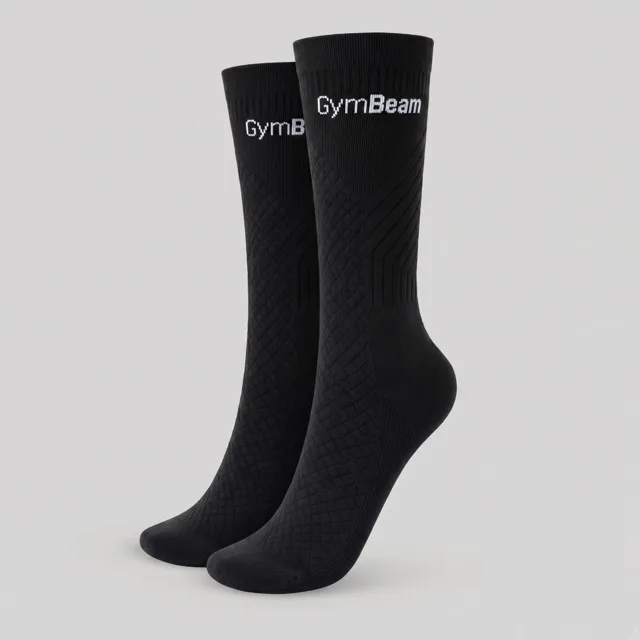 GymBeam Běžecké ponožky Black