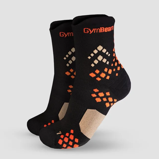 GymBeam Běžecké ponožky Pulse Black