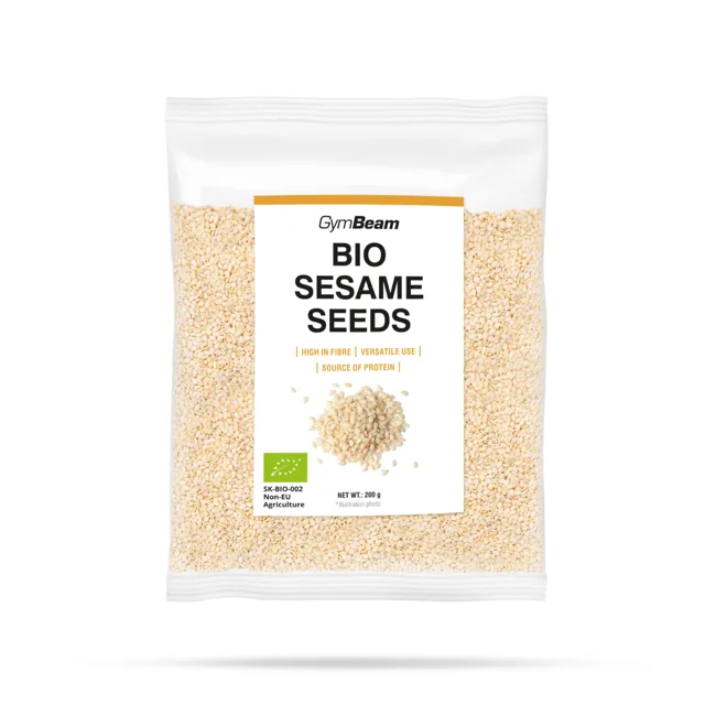 GymBeam BIO Hulled Sesame Seeds