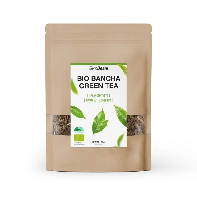 GymBeam BIO Zelený čaj Bancha