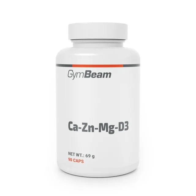 GymBeam Ca-Zn-Mg-D3