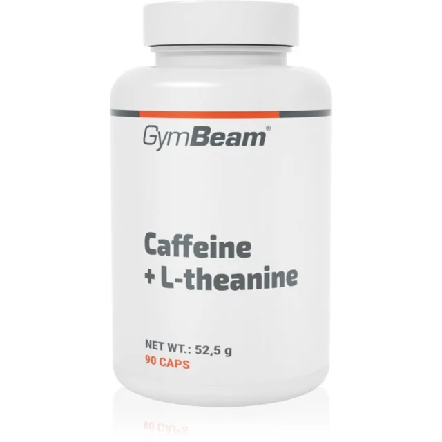 GymBeam Caffeine + L-theanine kapsle pro podporu sportovního výkonu 52.5 g