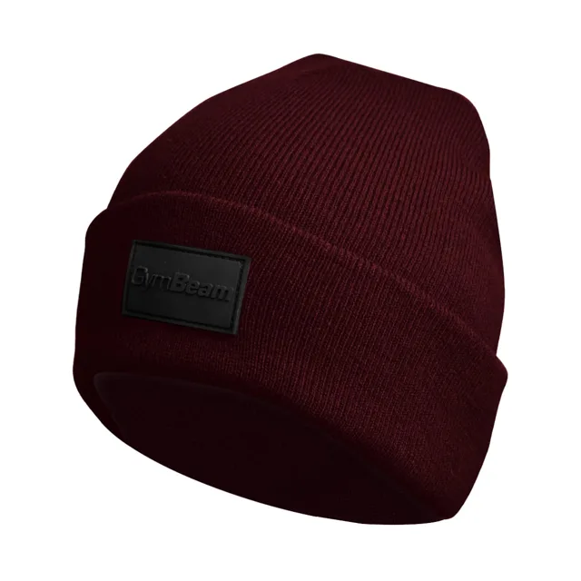 GymBeam Čepice Polar Beanie Burgundy
