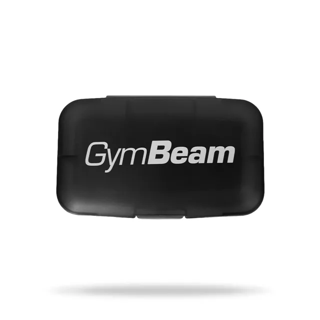 GymBeam Daily PillBox Black