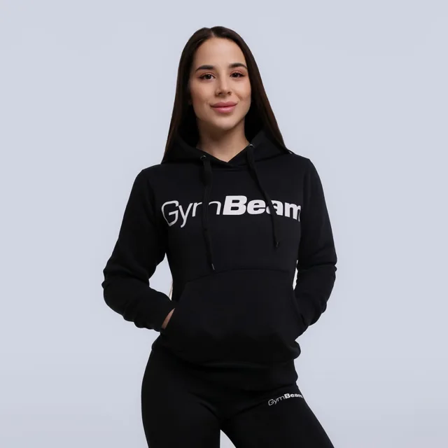 GymBeam Dámská mikina Athlete Black