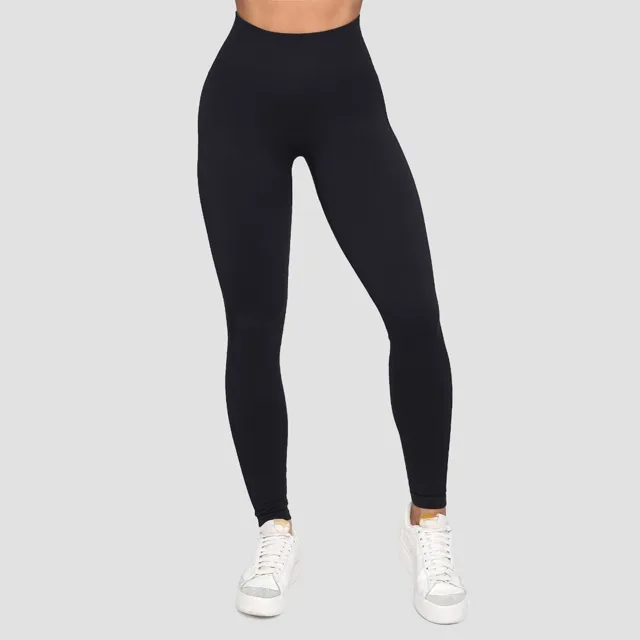 GymBeam Dámské bezešvé legíny Lift Black