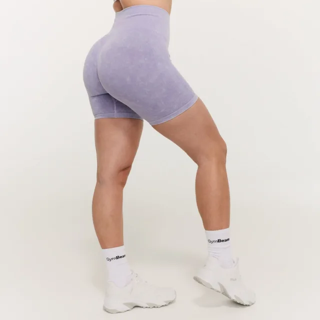GymBeam Dámské bezešvé šortky Lift Violet