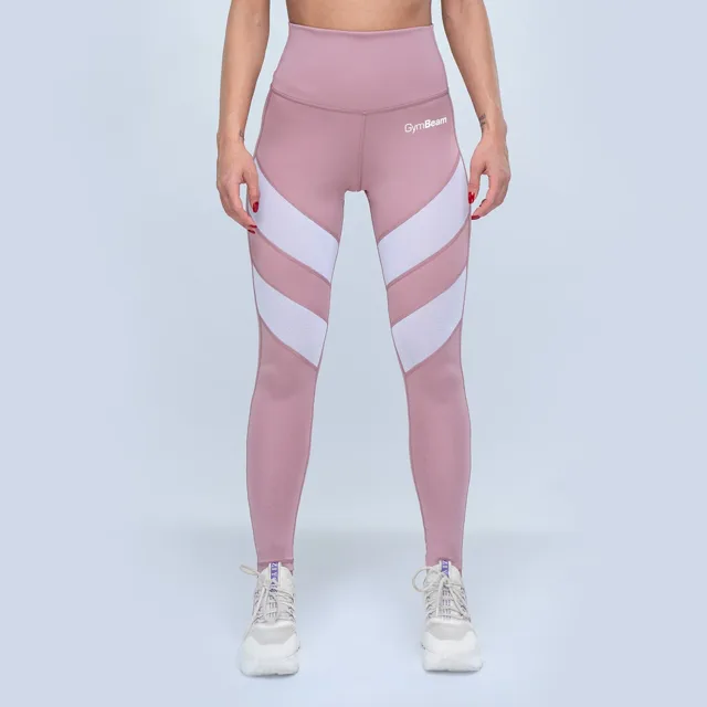 GymBeam Dámské legíny Fave Dusty Rose