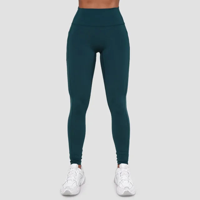 GymBeam Dámské legíny Ignite Dark Green