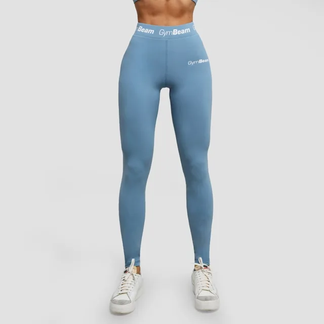 GymBeam Dámské legíny Simple Steel Grey