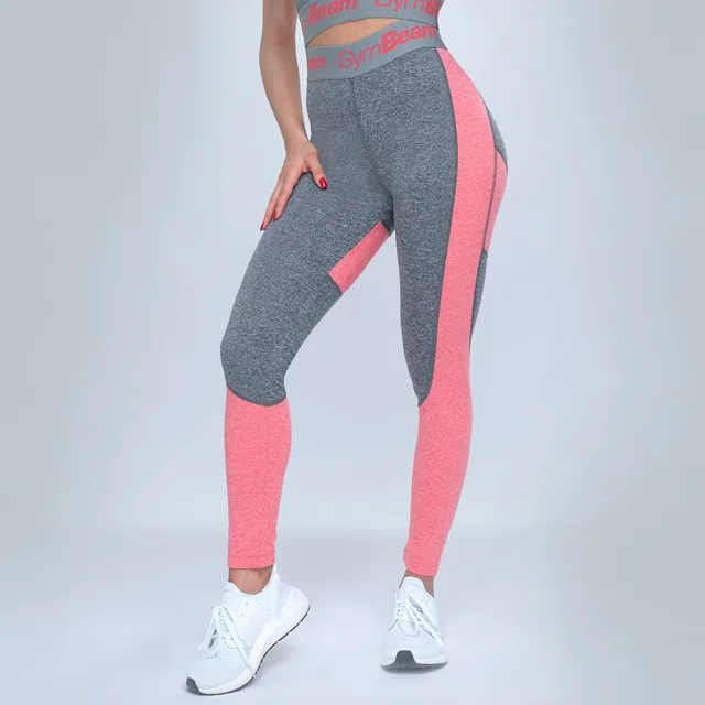 GymBeam Dámské legíny Ultrafit Heather Pink