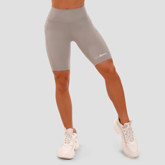 GymBeam Dámské šortky Biker grey
