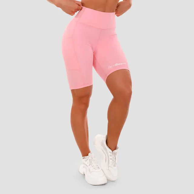 GymBeam Dámské šortky Biker pink