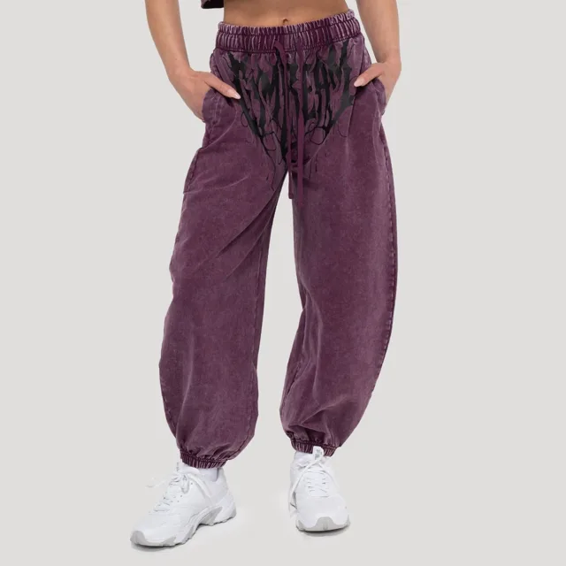 GymBeam Dámské tepláky Abyss Raisin