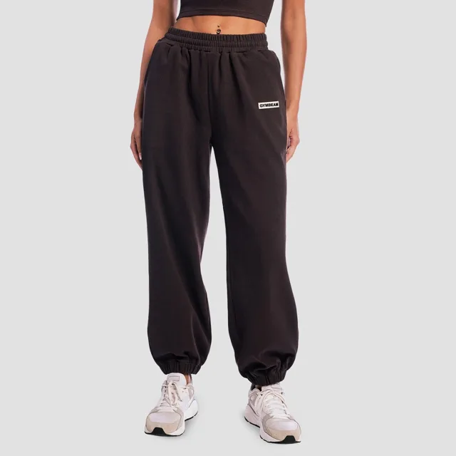 GymBeam Dámské tepláky Aura Tee Brown