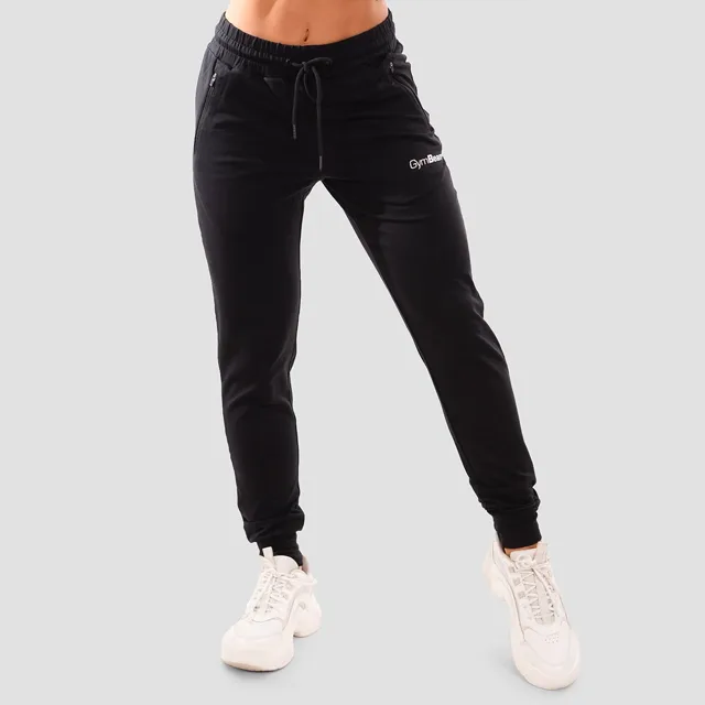 GymBeam Dámské tepláky TRN black