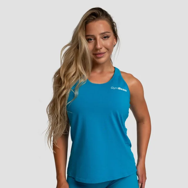GymBeam Dámské tílko Limitless Aquamarine