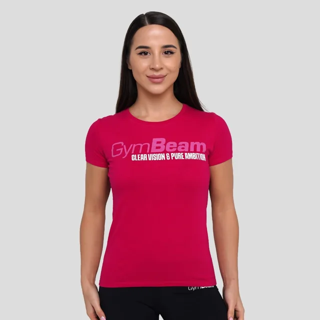GymBeam Dámské tričko Pure Ambition Sorbet