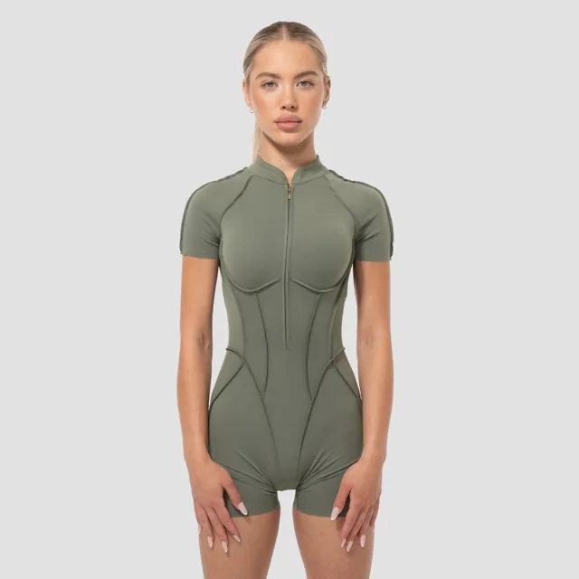 GymBeam Dámský overal Cosmo Olive