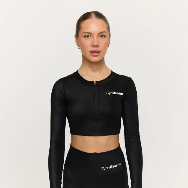GymBeam Dámský sportovní top Prime Black