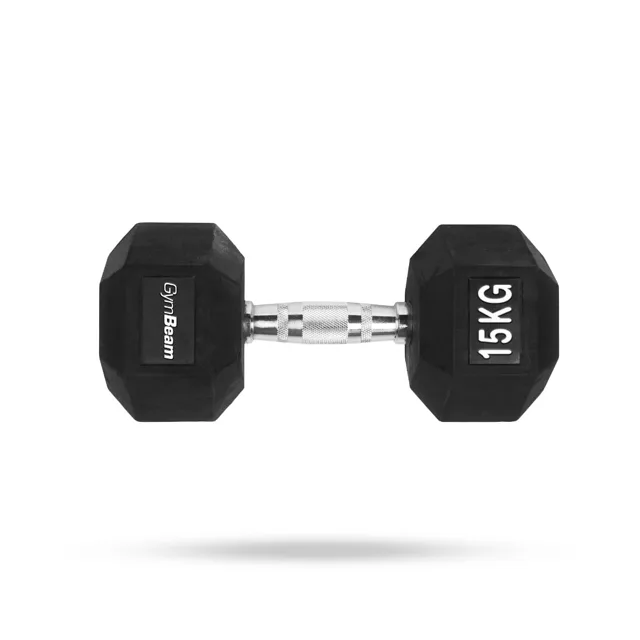 GymBeam Hexagonální jednoručka White