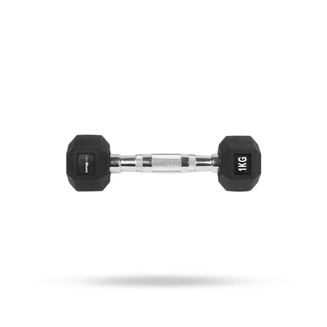 GymBeam Hexagonální jednoručka White