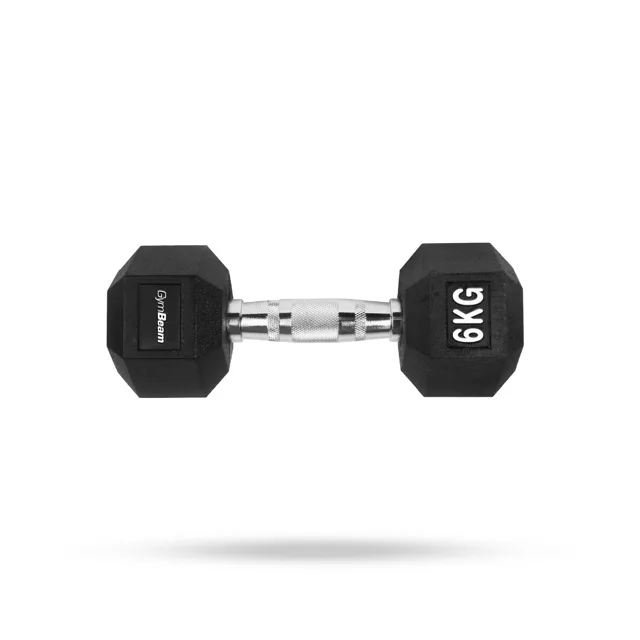 GymBeam Hexagonální jednoručka White